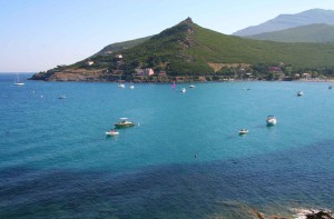 Plage de Pietracorbara. 22 août 2010.